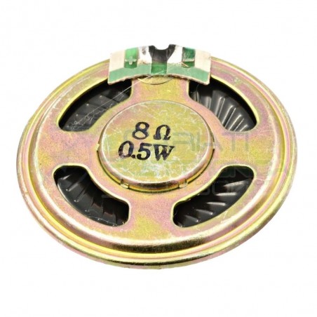 Mini speaker cassa altoparlante 0,5W 8 ohm diametro 40mm per arduino elettronica Generico