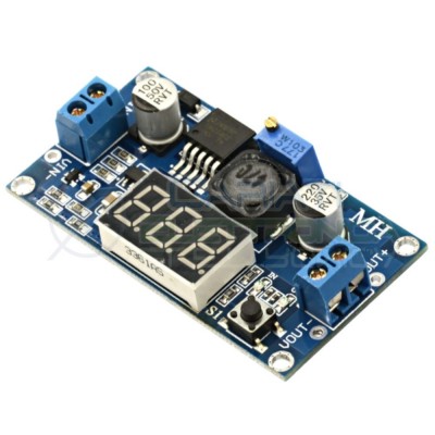 Convertitore regolabile STEP DOWN 3A DC DC LM2596S con Voltometro Generico