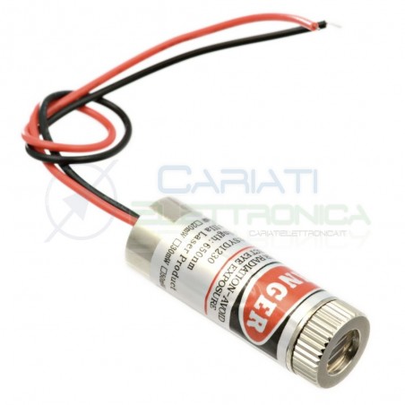 Laser a Linea 650nm Rosso 3V 5V dc diodo puntatore diode pointer