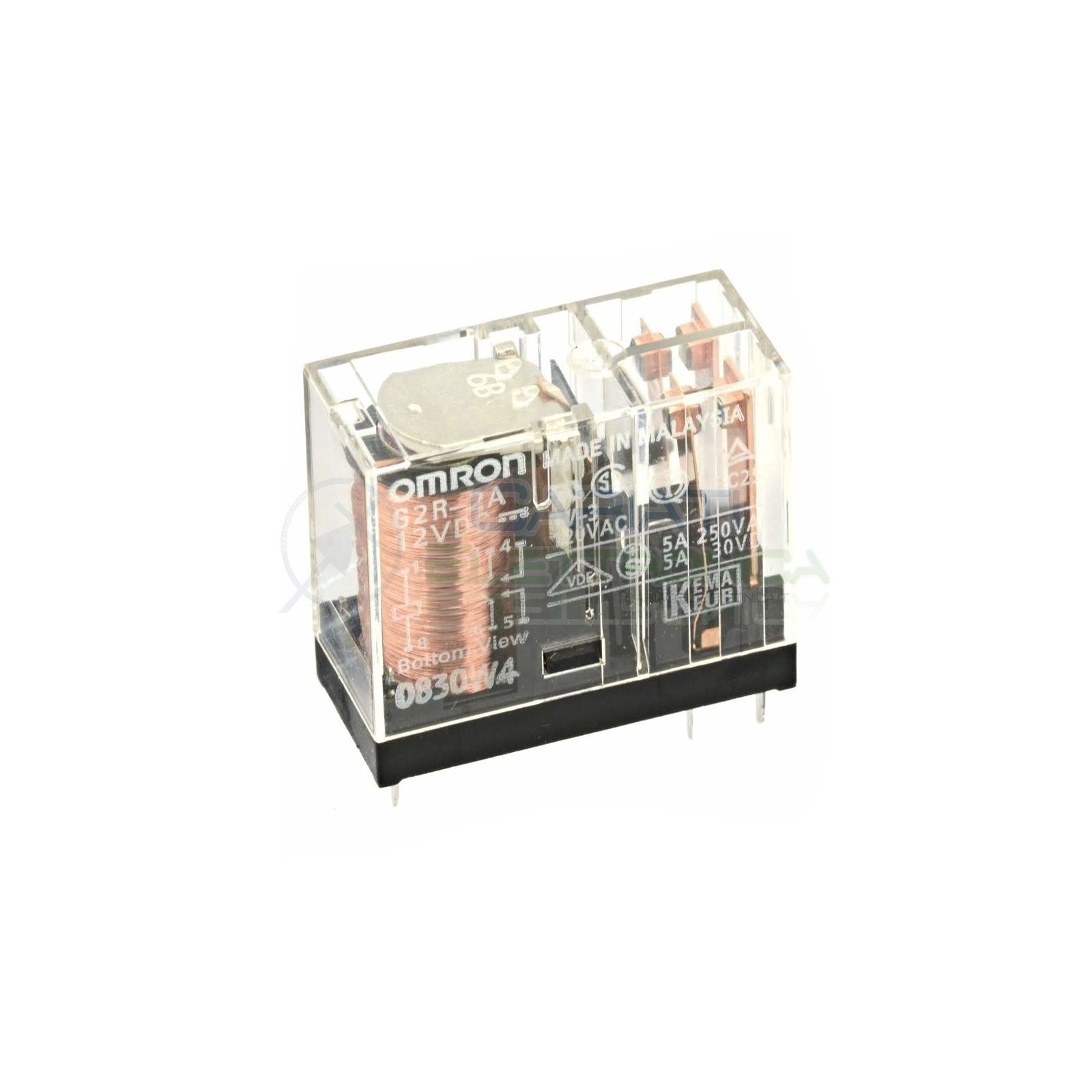 Relè OMRON G2R-2A bobina da 12Vdc 5A 250Vac 5A 30Vdc DPST