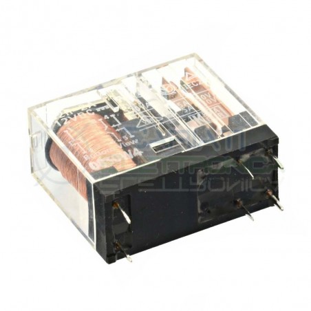Relè OMRON G2R-2A bobina da 12Vdc 5A 250Vac 5A 30Vdc DPST