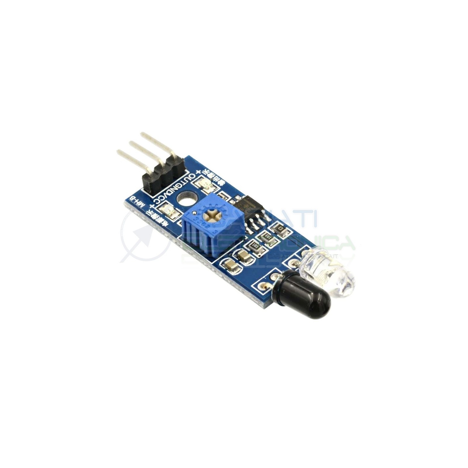 Modulo Led IR infrarosso per ostacolo sensore movimento led Smart automobile RobotGenerico