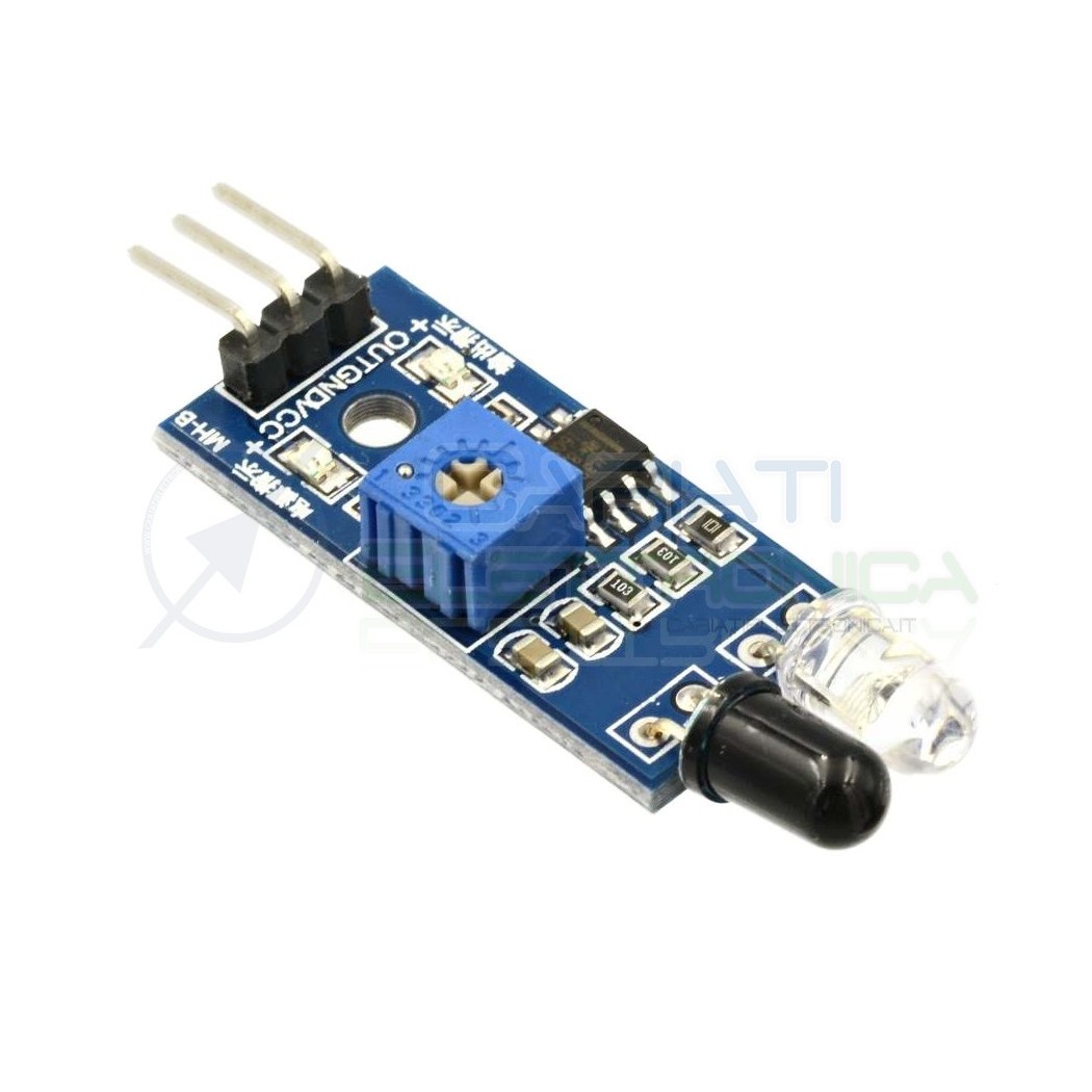 Modulo Led IR infrarosso per ostacolo sensore movimento led Smart automobile RobotGenerico