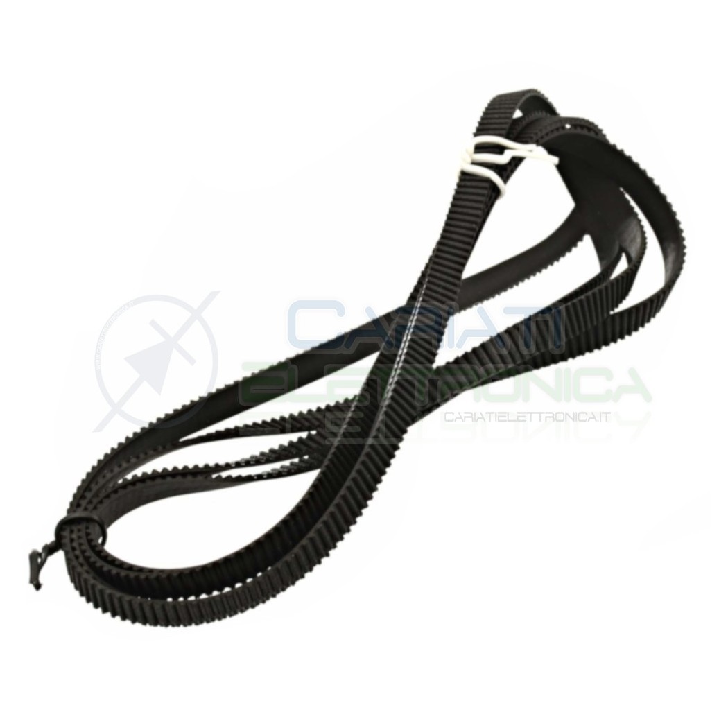 Cinghia 2GT 1350mm 1350-2GT di Trasmissione chiusa da 6mm per stampanti motori 3DGenerico