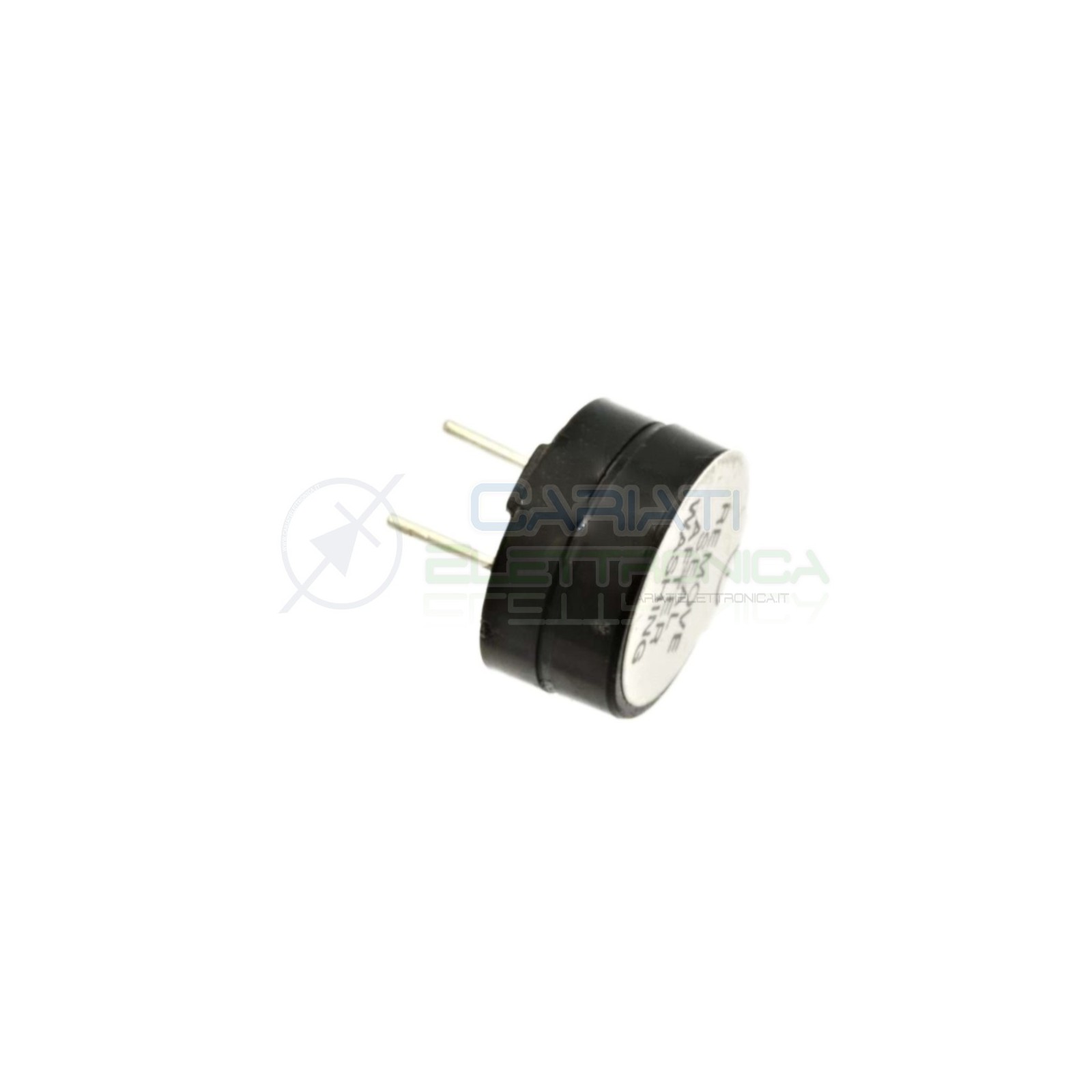 Cicalino Buzzer attivo 12x6mm 12V Con Oscillatore Integrato