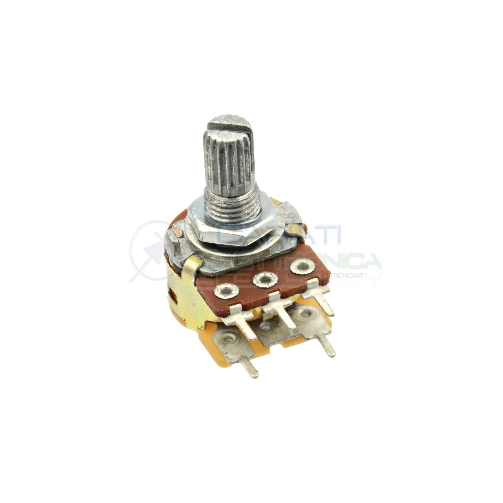 POTENZIOMETRO 5Kohm LINEARE MONOGIRO CON INTERRUTTORE SWITCH 5 Kohm 15mm