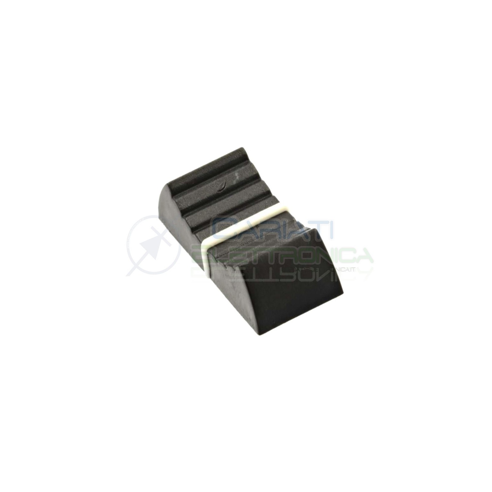 2 Pezzi Manopola Pomello Knob per Potenziometro a slitta slide con testa 4mm