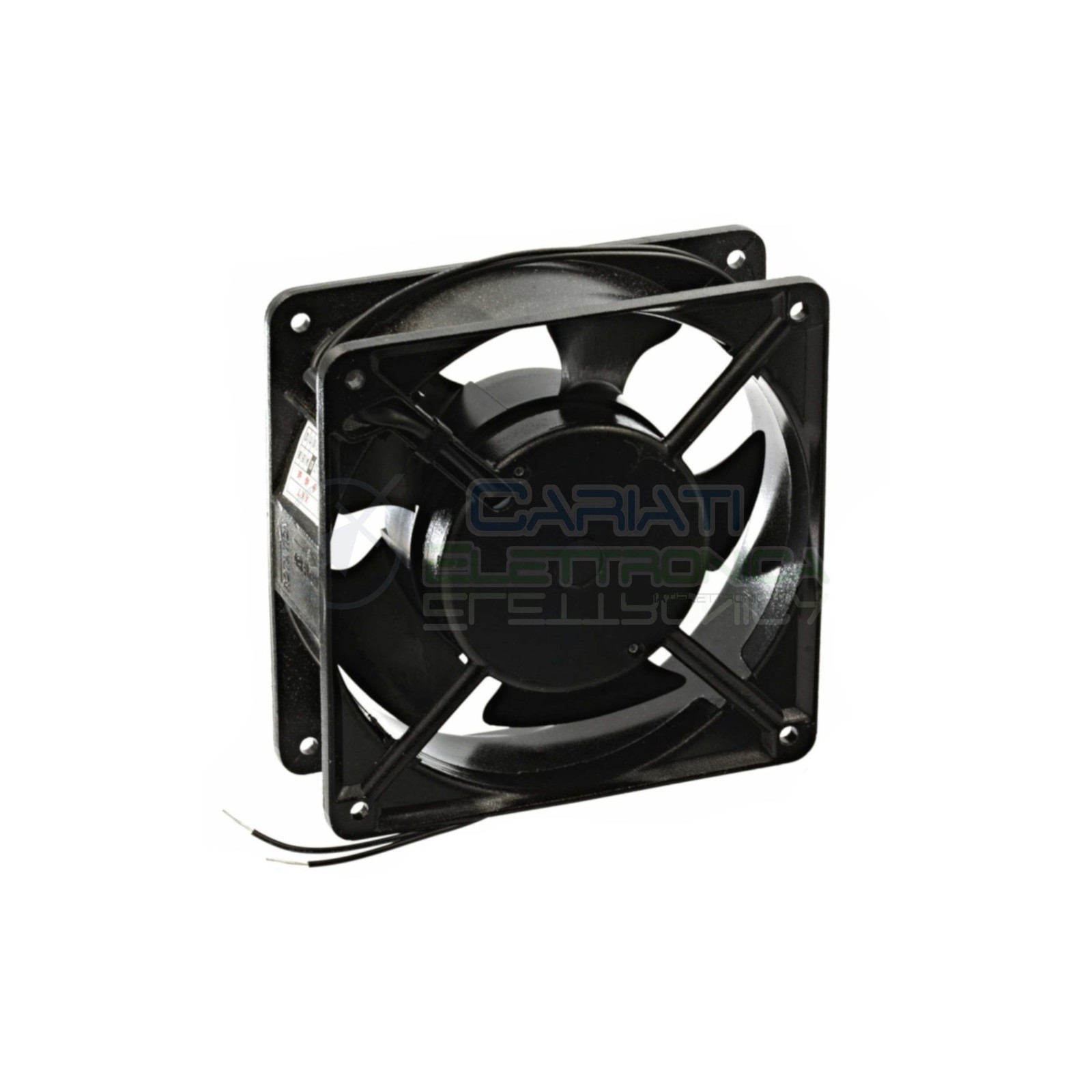 Ventola assiale in alluminio 120 x 120 x 38 mm 220V AC Dissipazione VentilazioneGenerico