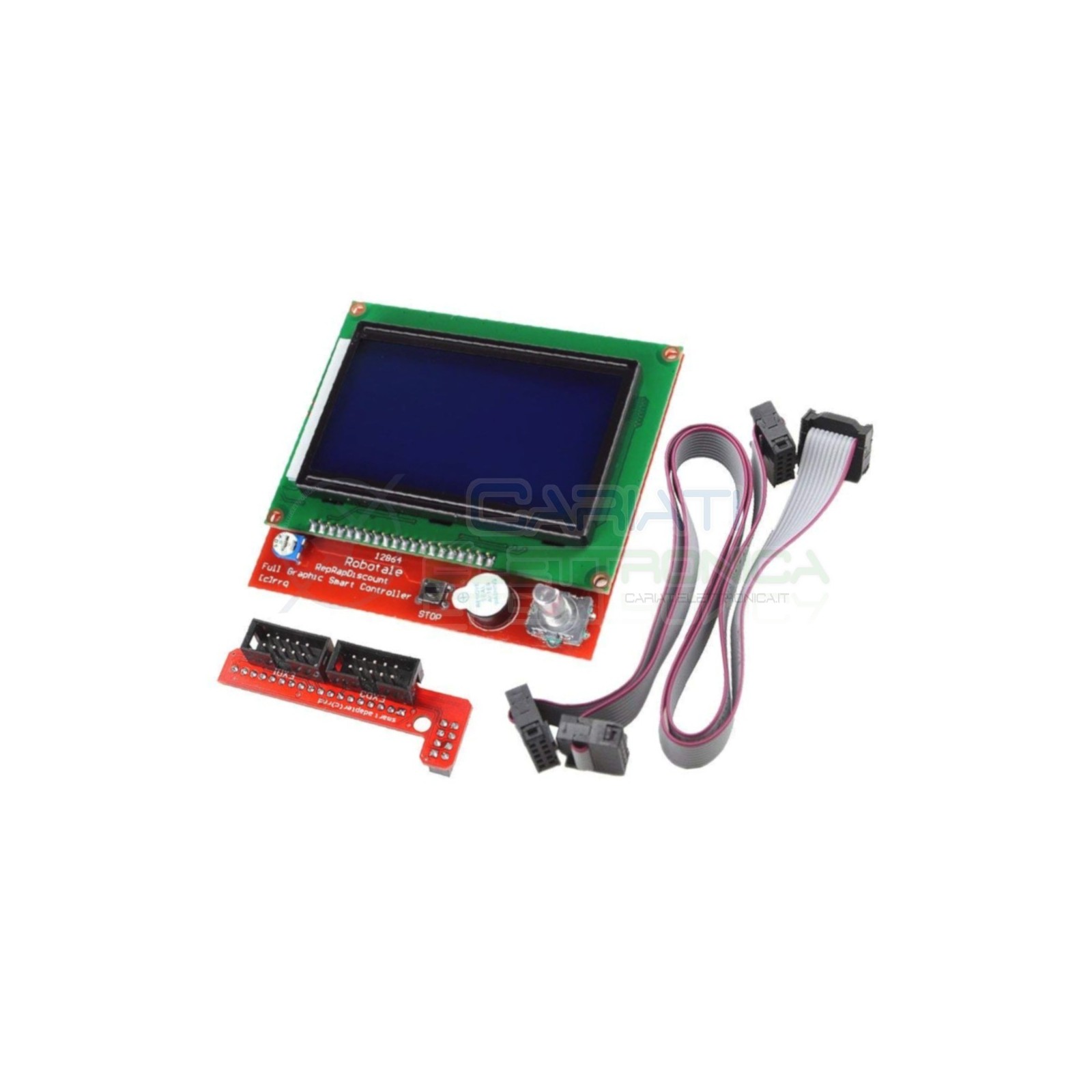 Display 128x64 Reprap Mendel Prusa Ramps 1.4 LCD Printer Stampante 3D Arduino Generico