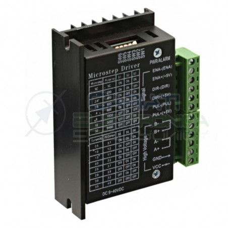Azionamento Stepper Scheda Driver Controller TB6600 4A CNC motore Nema 17 Generico