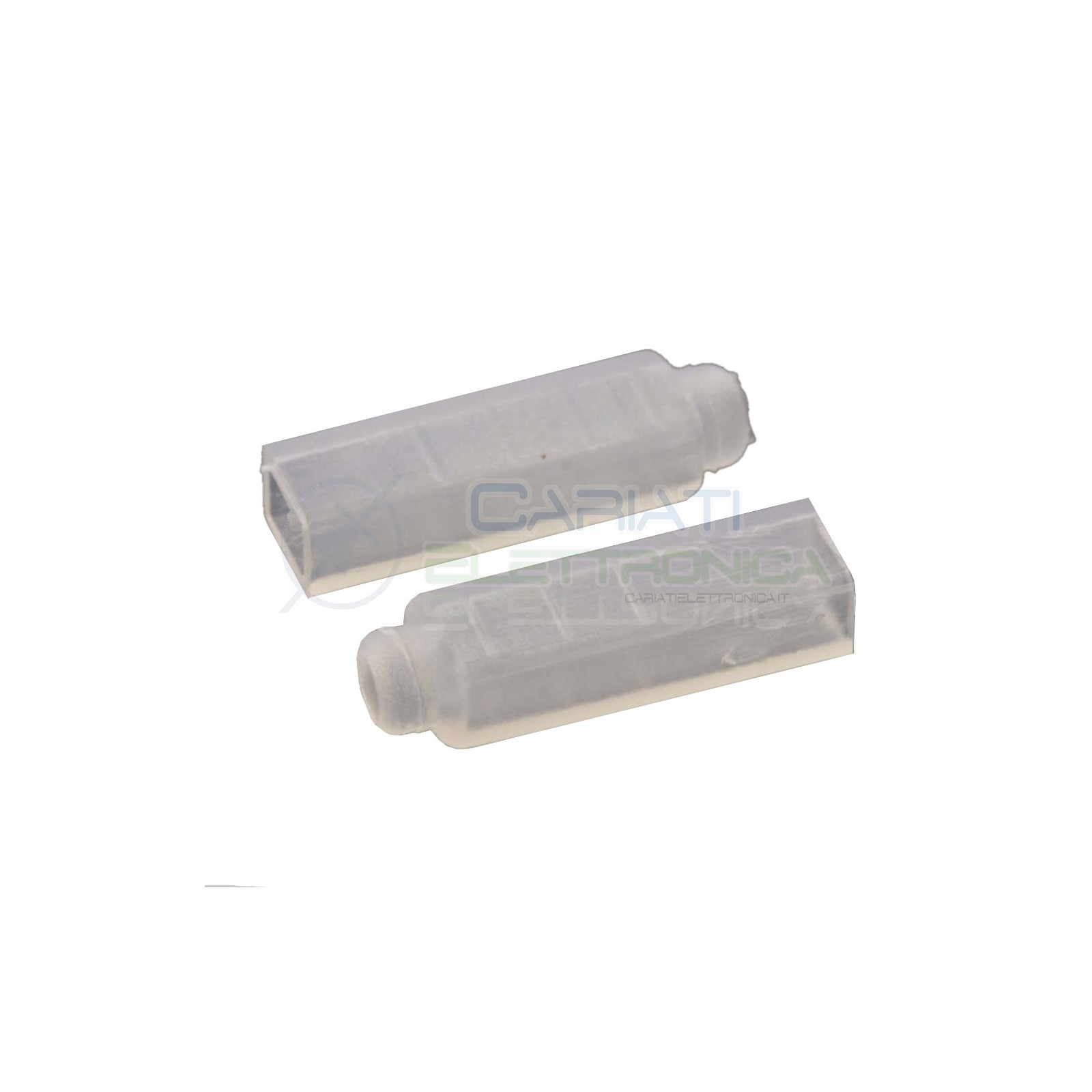 100 PEZZI Cover cappuccio protezione per connettori Faston da 2,8mm