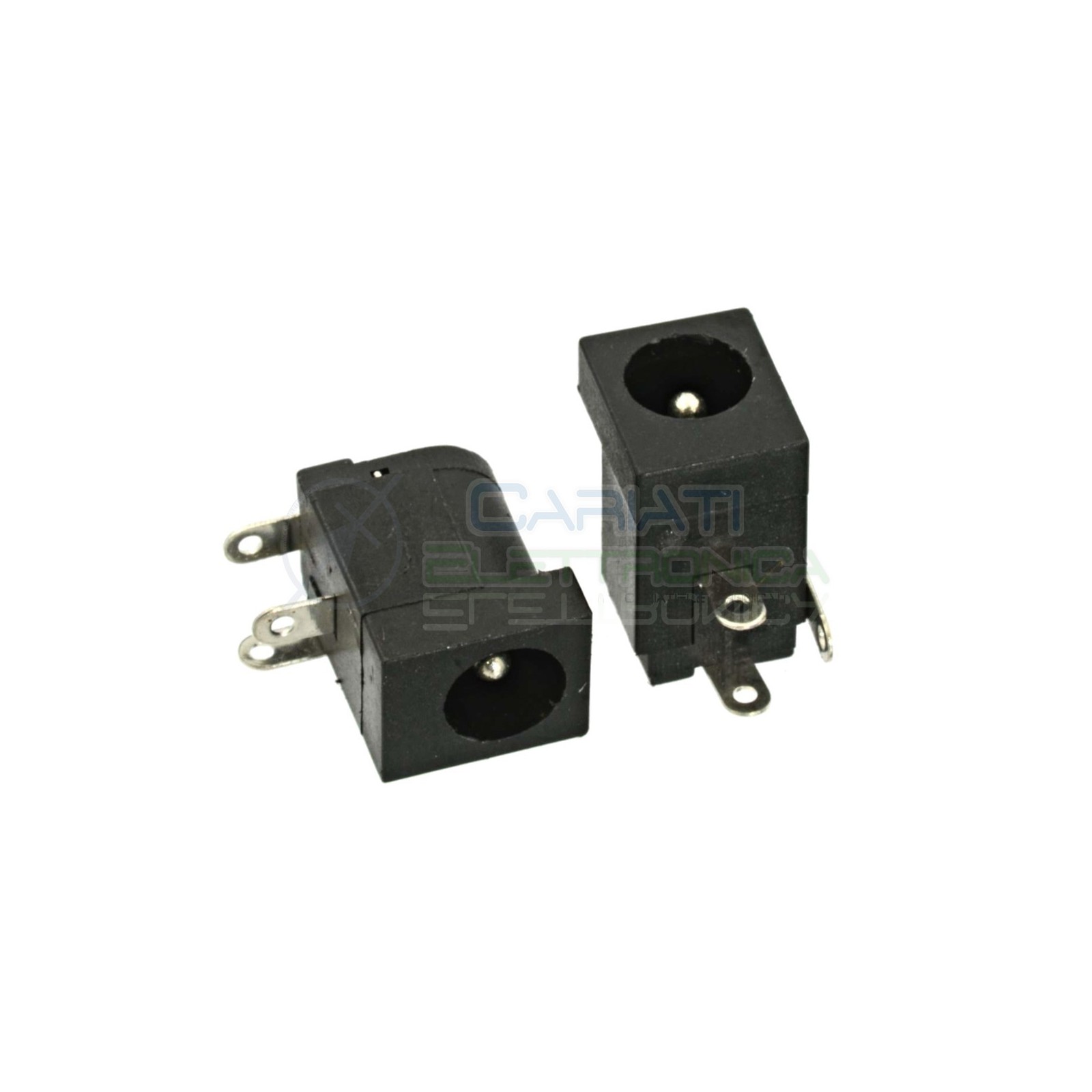 100 PEZZI CONNETTORE ALIMENTAZIONE DC JACK SPINA FEMMINA 5.5 x 2.1 mmGenerico