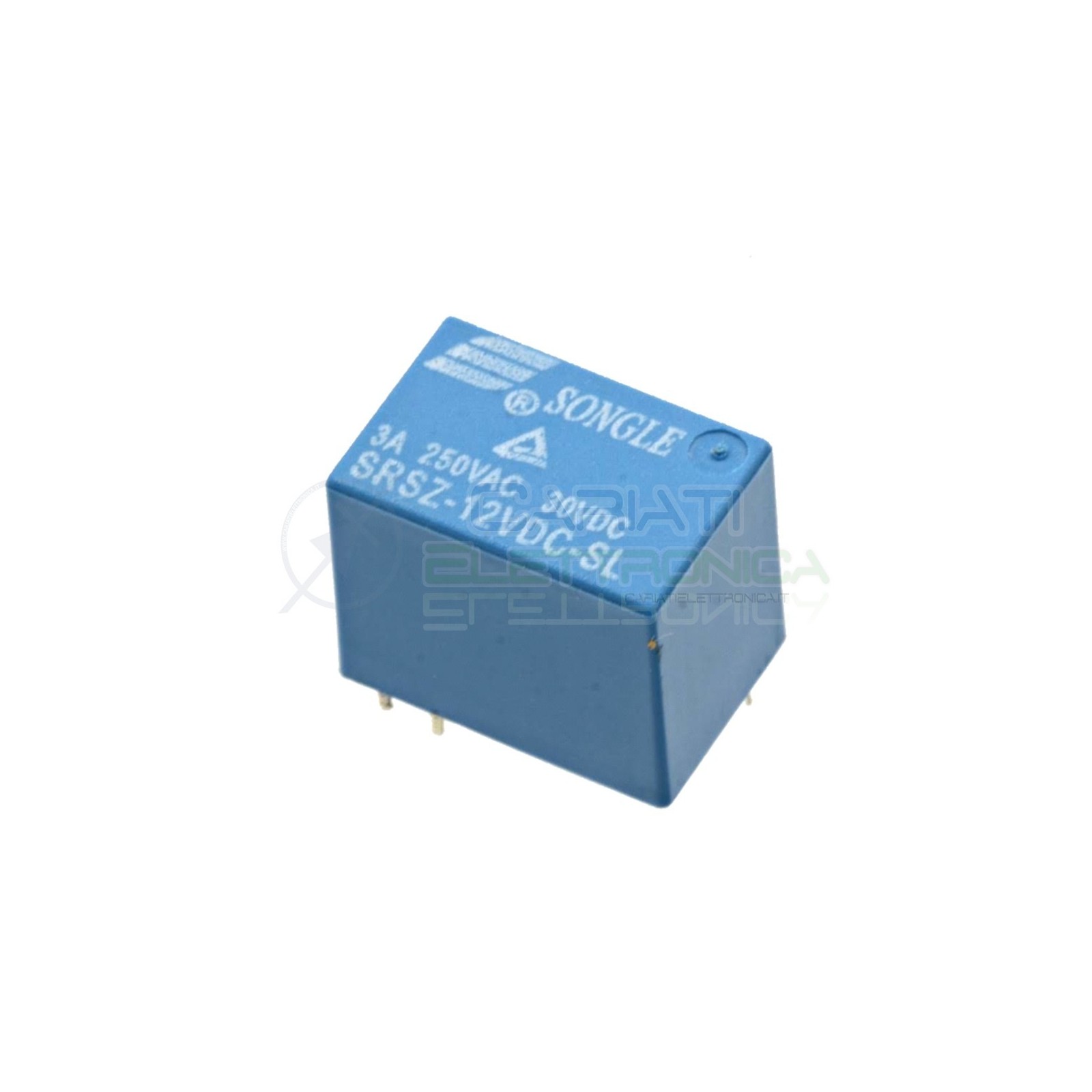 1 PEZZO Relay Relè 12V Dc 3A Singolo 1 Scambio SONGLE SRSZ-12VDC-SL SPST PCBSongle