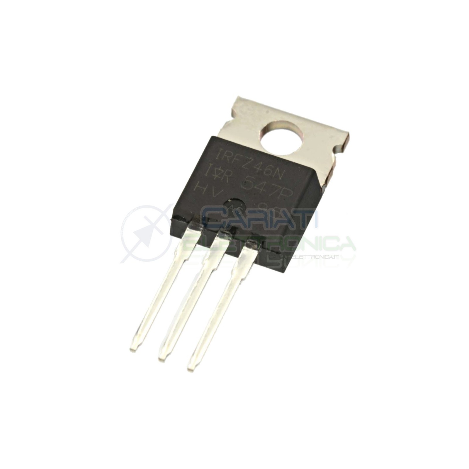 1 PEZZO Transistor IRFZ46N IOR TO-220 N-Channel 53A 55V 107WATT IRFZ46NPBFInfineon