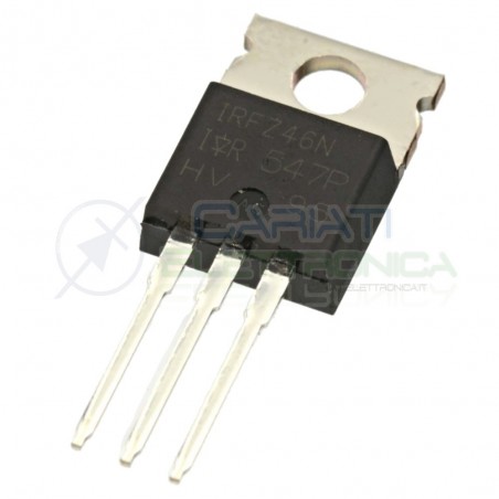 1 PEZZO Transistor IRFZ46N IOR TO-220 N-Channel 53A 55V 107WATT IRFZ46NPBFInfineon