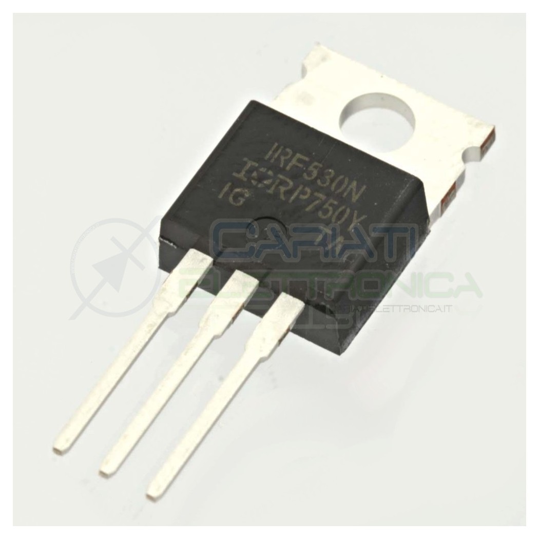 2 Pieces Transistor ior irf530n N-FET 100v 14a 79 Watt MOSFET to-220