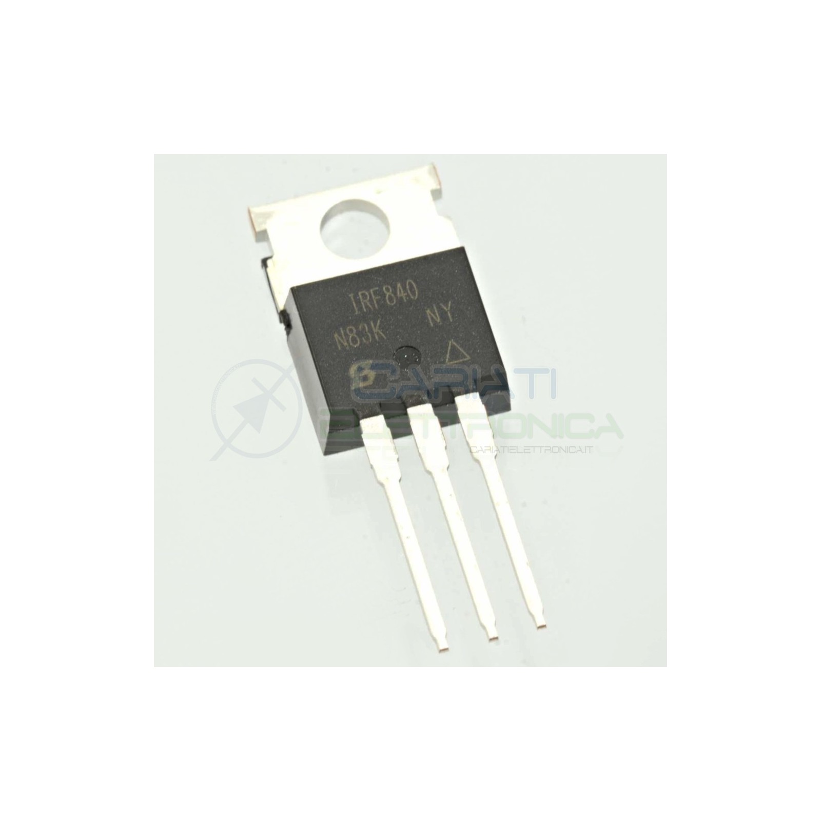 1 PEZZO TRANSISTOR MOSFET Vishay IRF840 N-FET 500V 8A 125WATT TO-220