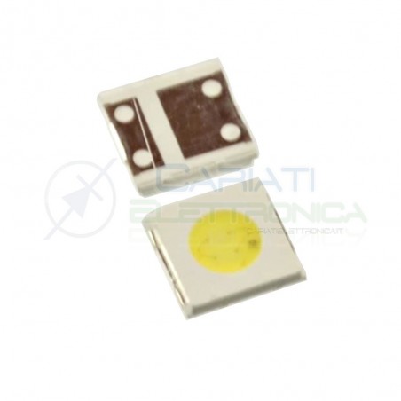 5 PEZZI Led SMD 3535 Bianco Freddo 3V 1.5W per Riparazione TV LG SAMSUNGGenerico