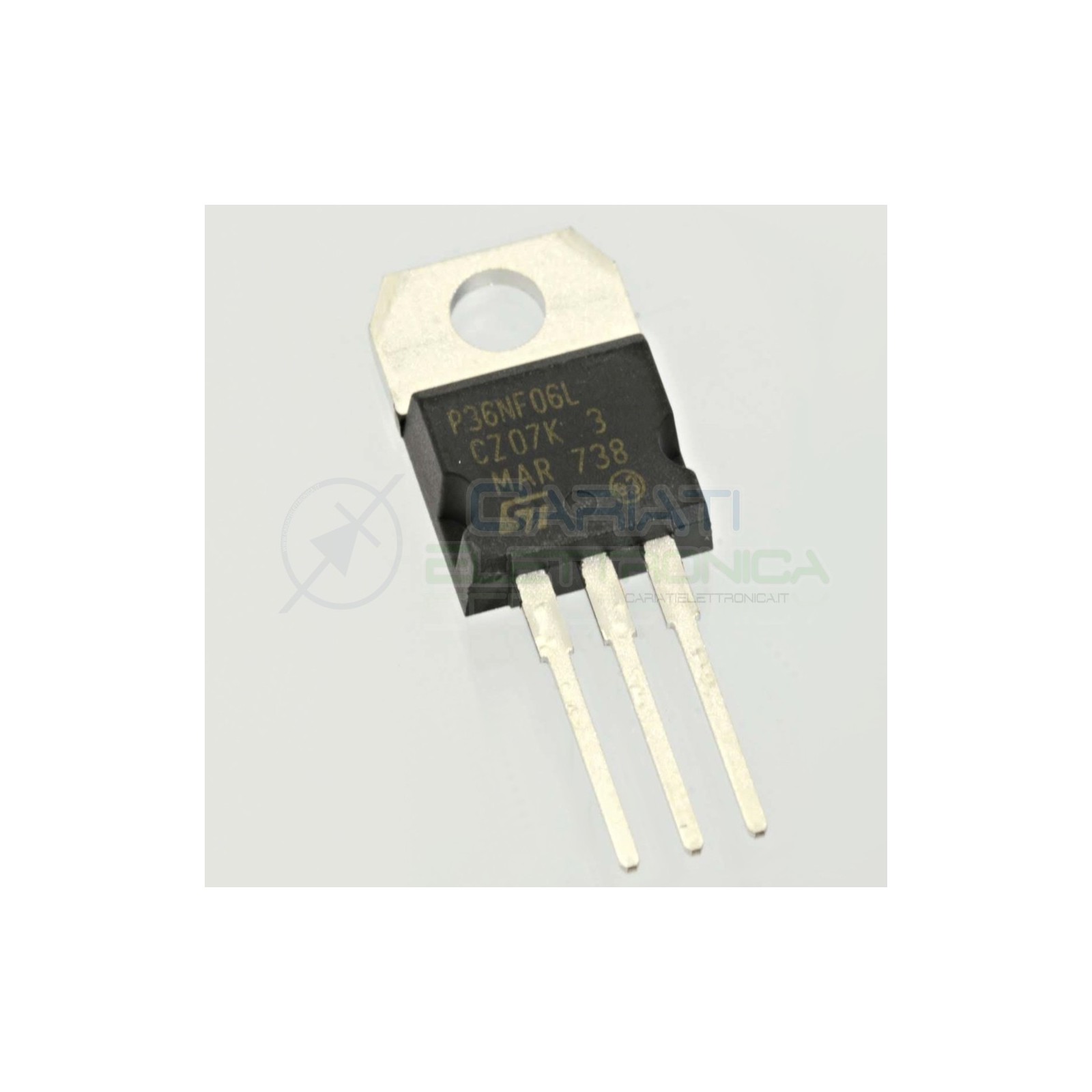 1 PEZZO TRANSISTOR MOSFET STP36NF06L Canale N 60V 36A 70WATT TO-220 P36NF06L