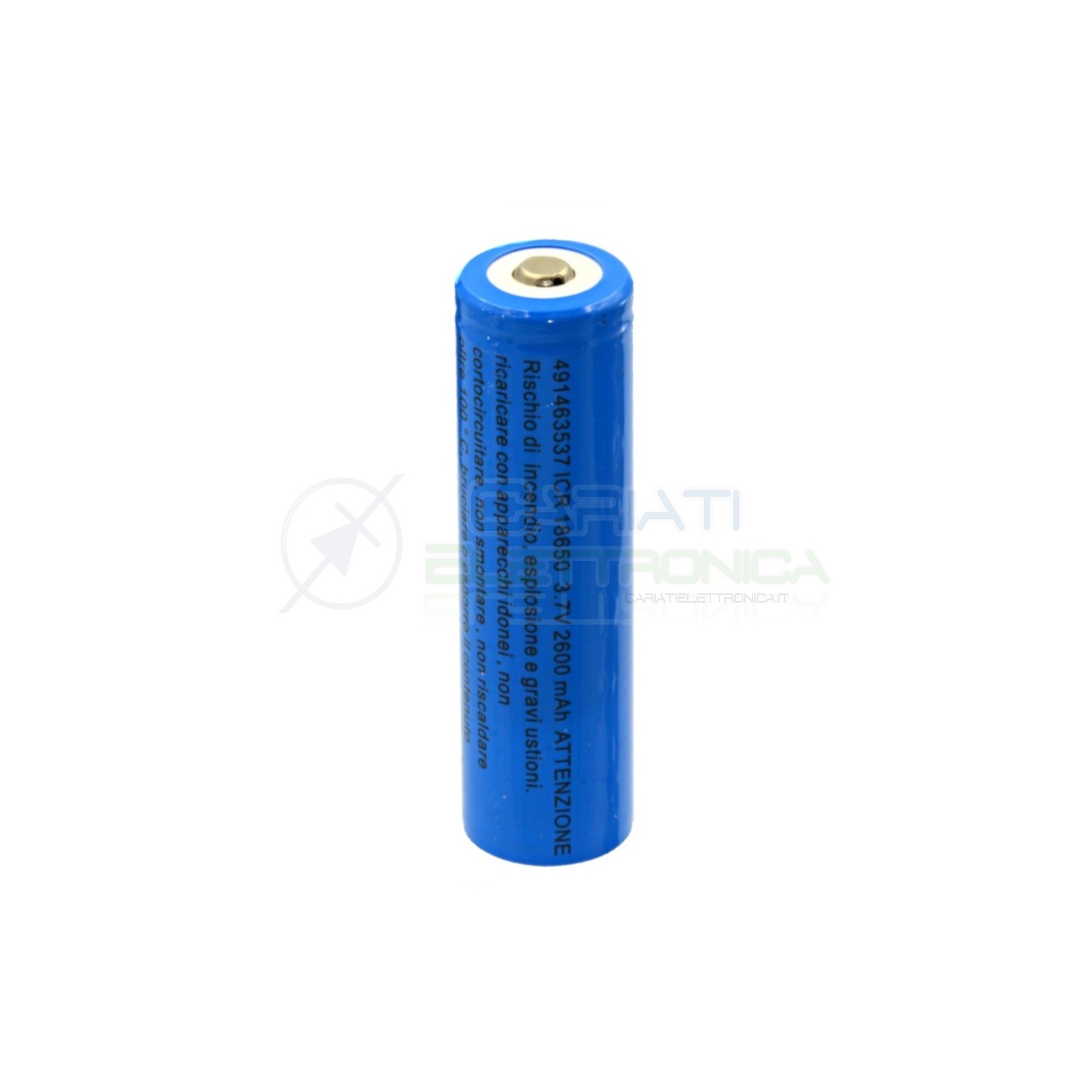 Batteria 18650 ricaricabile pila 2000mah 3.7v li-ion MKC MKC