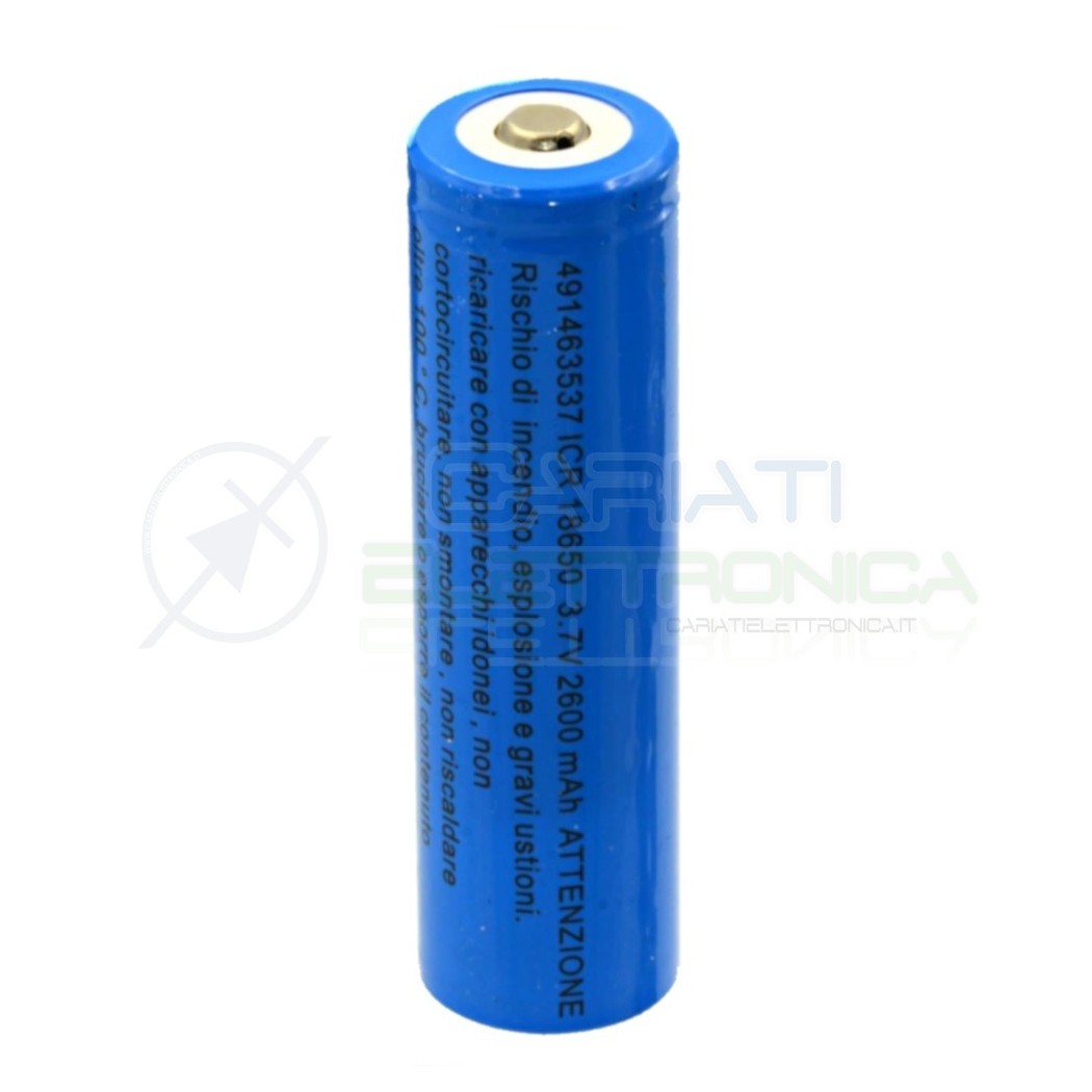 Battery 18650 rechargeable 2000mah 3.7v li-ion MKCMKC