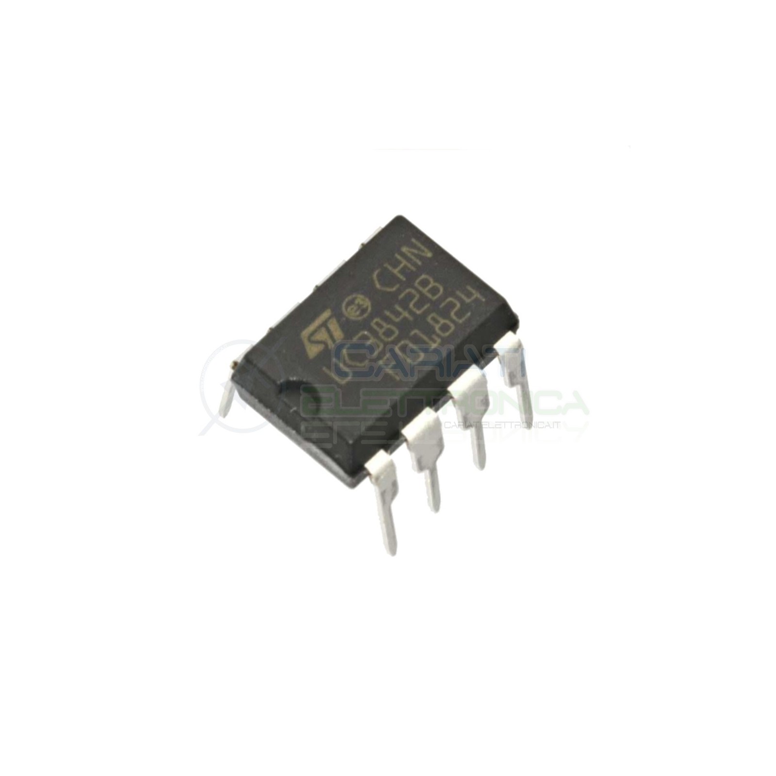 2 PEZZI Controller PWM in corrente UC3842B 1 canalie 1 A flyback 500 kHz DIP8ST MICROELECTRONICS
