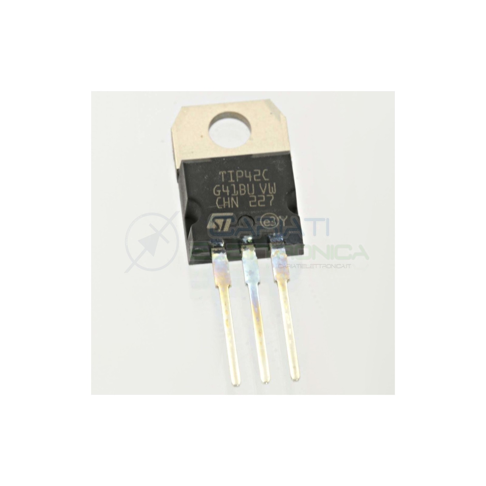 2 pcs TIP42C Transistor PNP 100V 6A 65W TIP 42 C TO-220ST MICROELECTRONICS