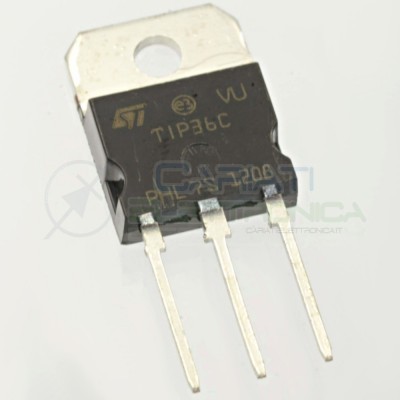 1 PEZZO TIP36C Transistor PNP 100V 25A TIP 36 CST MICROELECTRONICS