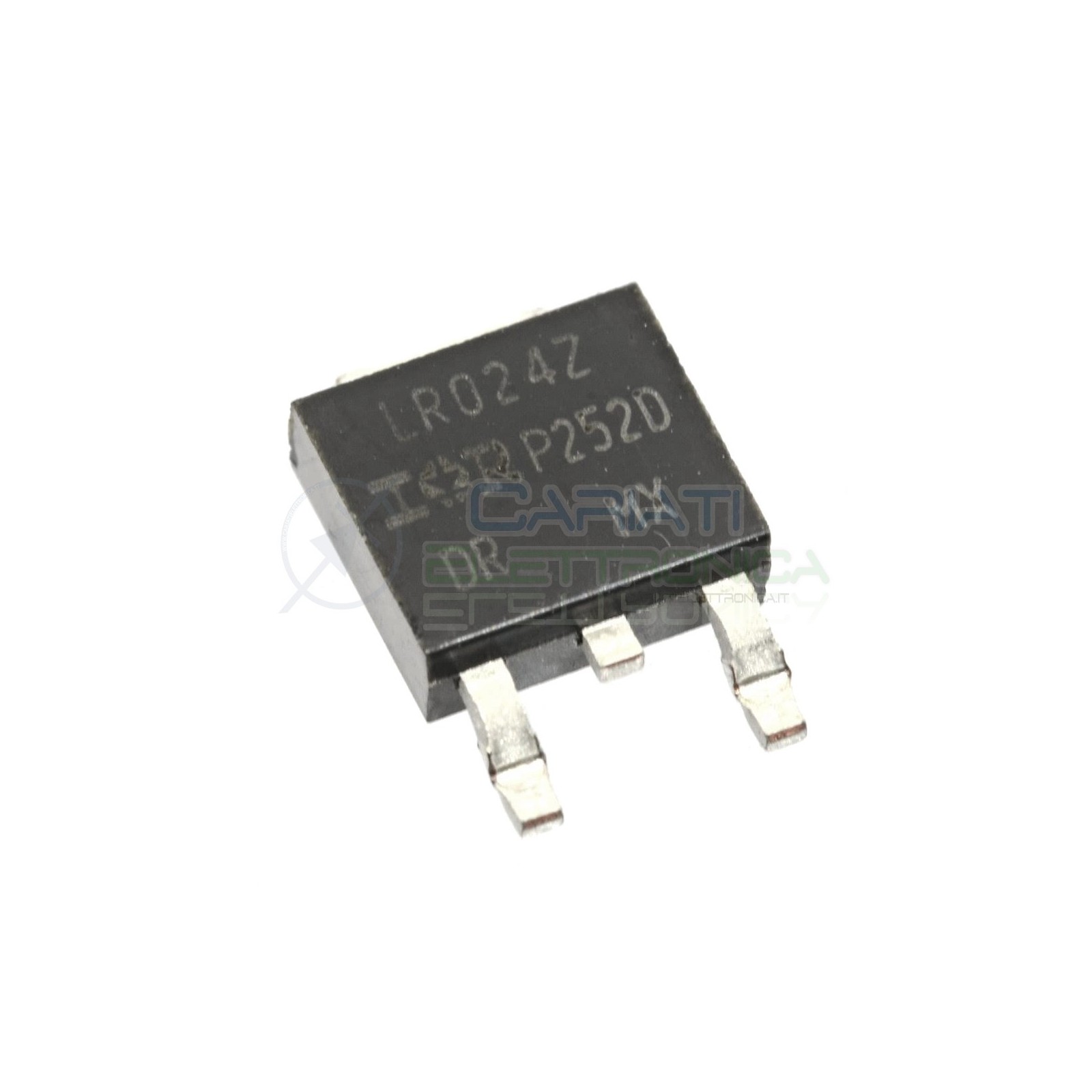 2 PEZZI TRANSISTOR MOSFET LR024N IRLR024NPBF Canale N 55V 17A 45WATT TO-252