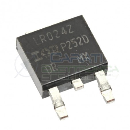 2 PEZZI TRANSISTOR MOSFET LR024N IRLR024NPBF Canale N 55V 17A 45WATT TO-252