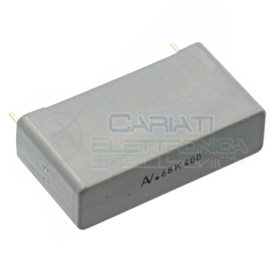 1 PEZZO Condensatore in Polipropilene R60 680nF 0,68uF 400V Passo 27,5mm 10%