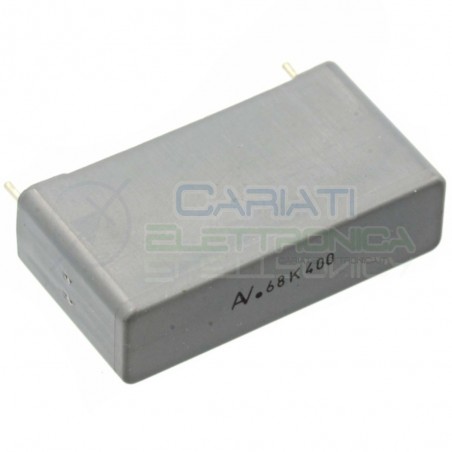 1 PEZZO Condensatore in Polipropilene R60 680nF 0,68uF 400V Passo 27,5mm 10%