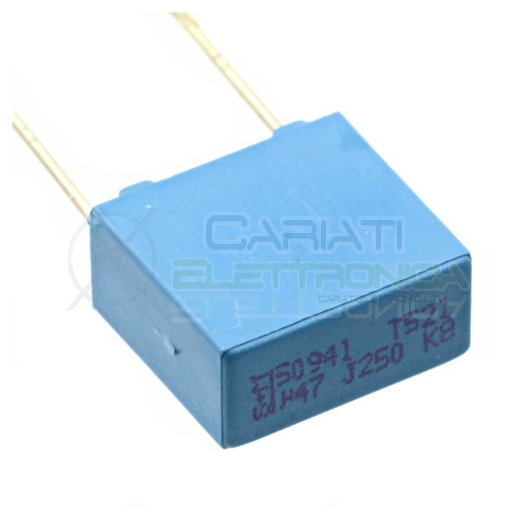 Polyester Capacitor MKT 470nF 0.47uF 250V Pitch 10mm 10%EPCOS