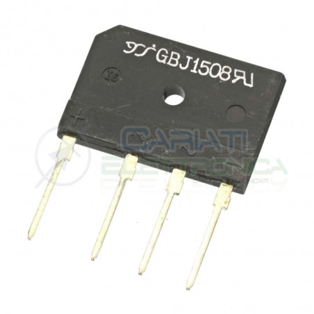 1 Pezzo Ponte raddrizzatore monofase GBJ1508 800V 15A