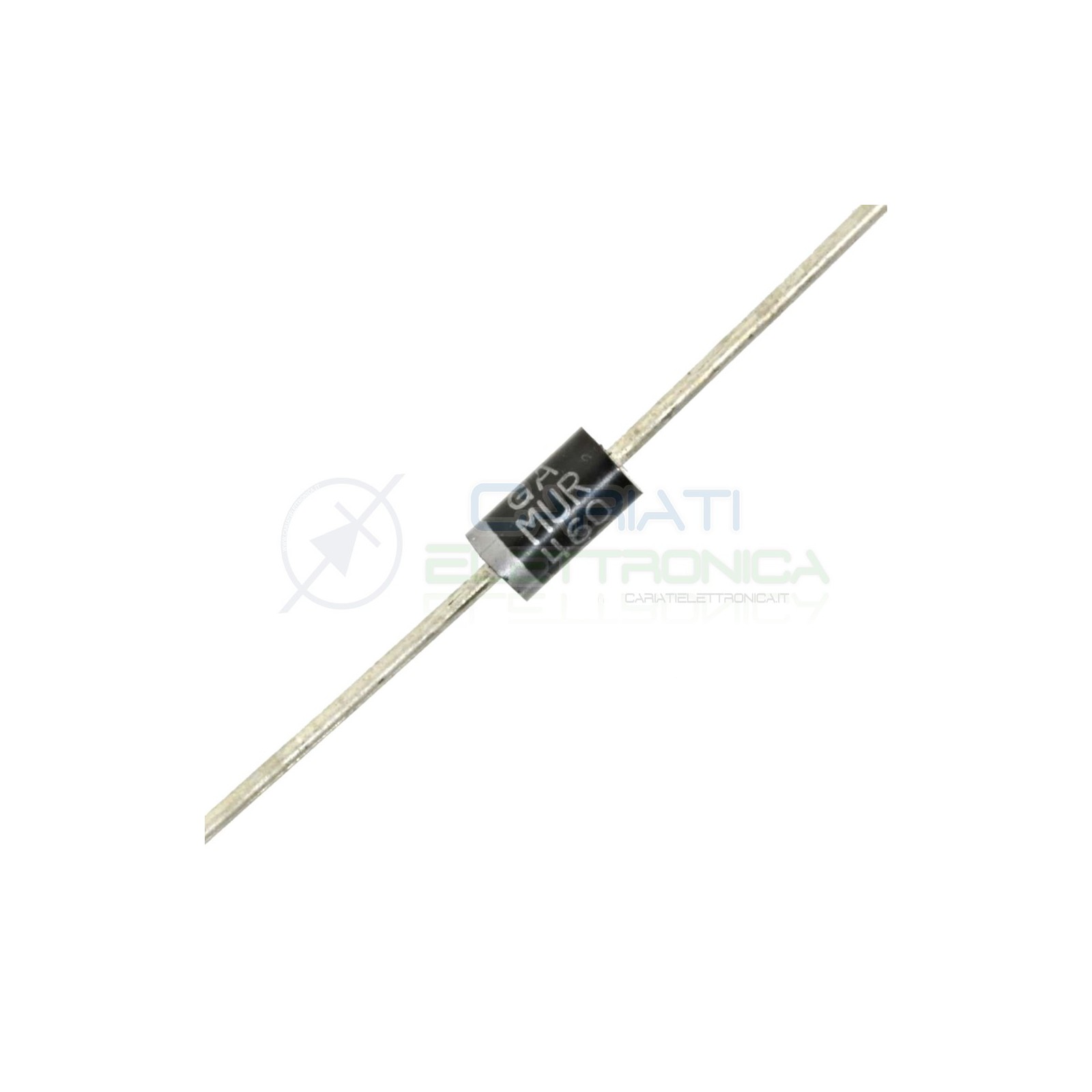 2 pcs MUR460 Fast Diode 600V 4A DiotecDIOTEC SEMICONDUCTOR