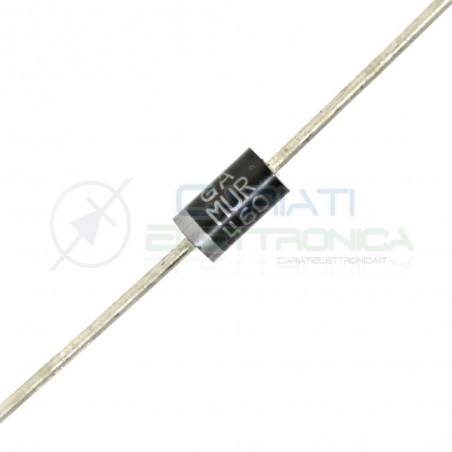2 pcs MUR460 Fast Diode 600V 4A DiotecDIOTEC SEMICONDUCTOR
