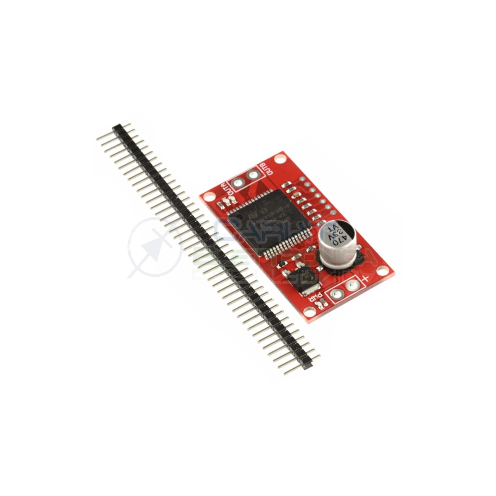 Driver Singolo Stepper VNH2SP30 per motori con Corrente di picco 30A Arduino full-bridge