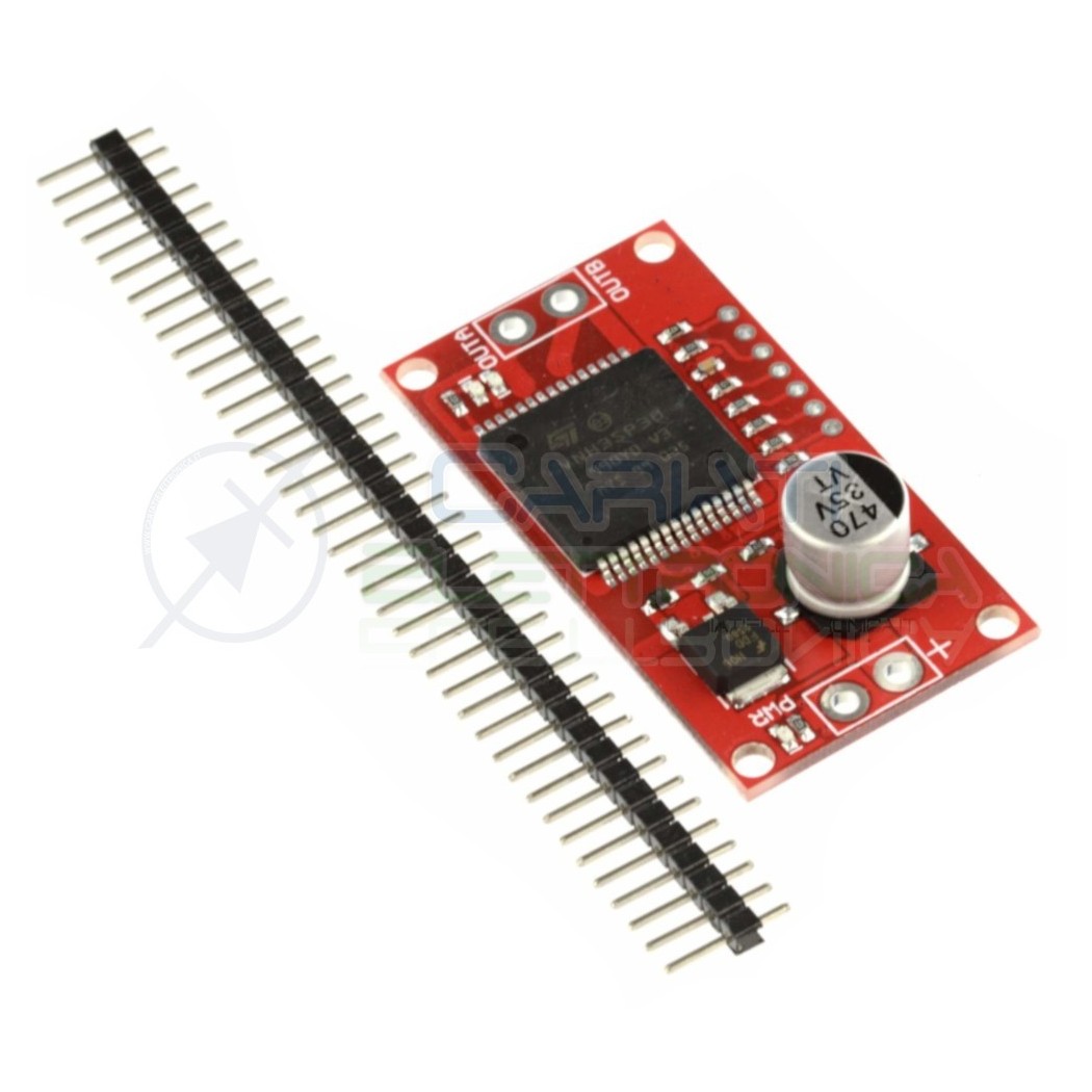 Driver Singolo Stepper VNH2SP30 per motori con Corrente di picco 30A Arduino full-bridge