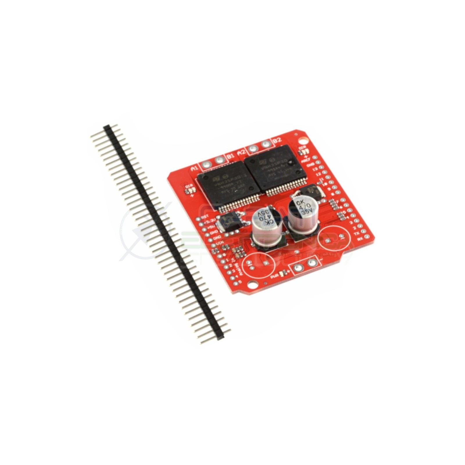 Doppio Driver Stepper VNH3SP30 per motori con Corrente di picco 30A Arduino full-bridge