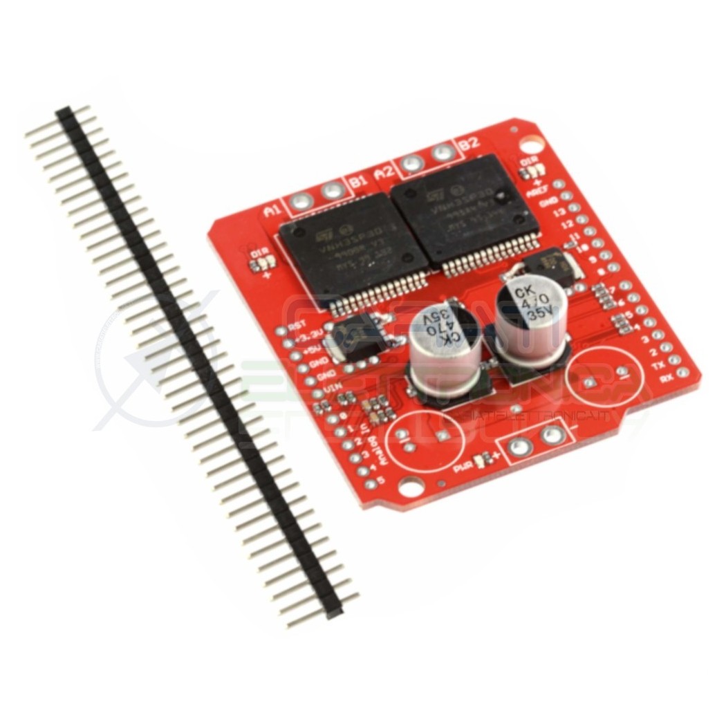Doppio Driver Stepper VNH2SP30 per motori con Corrente di picco 30A Arduino full-bridge