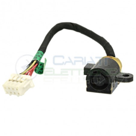 Connettore Alimentazione DC Power Jack HP 650 655 G1 727811-SD1 727811-FD1