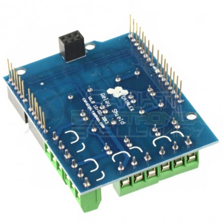 MODULO SCHEDA RELE' 4 CANALI per ARDUINO 5Vdc CON LED