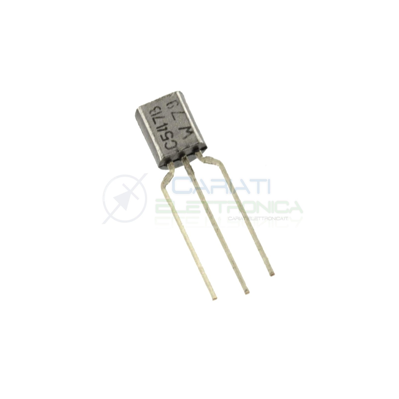 10 PEZZI BC547 NPN Transistor TO92 45V 500mW 100mA 110 hFE