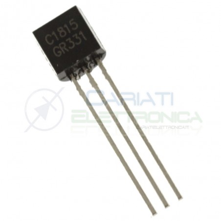 10 PEZZI 2SC1815 C1815 TRANSISTOR NPN 50V 0.15A TO92