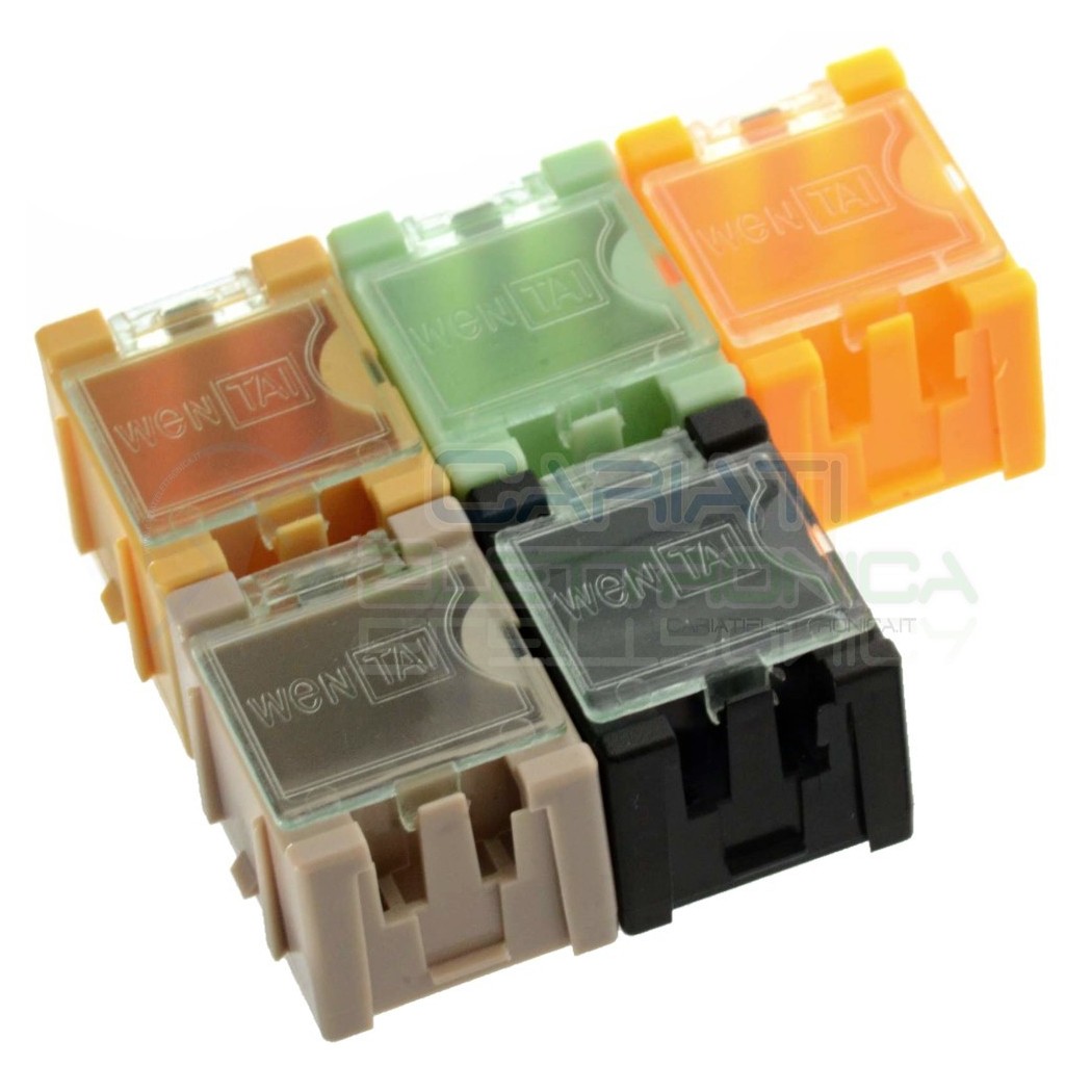 2 PEZZI Contenitore componibile SMD box componenti elettronici o minuterie