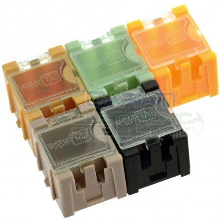 2 PEZZI Contenitore componibile SMD box componenti elettronici o minuterie