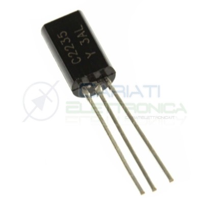 10 Pezzi Transistor 2SC2235 C2235 NPN 120V 0,8A 0,9Watt