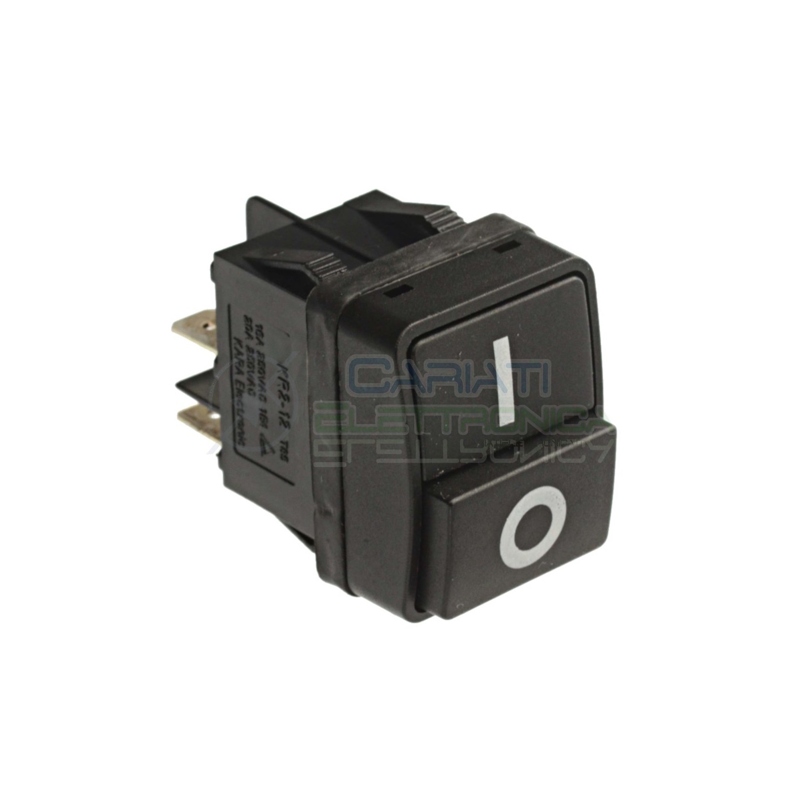 Interruttore a Bilanciere bipolare 250V 16A rocker DPST ON OFF 0 1