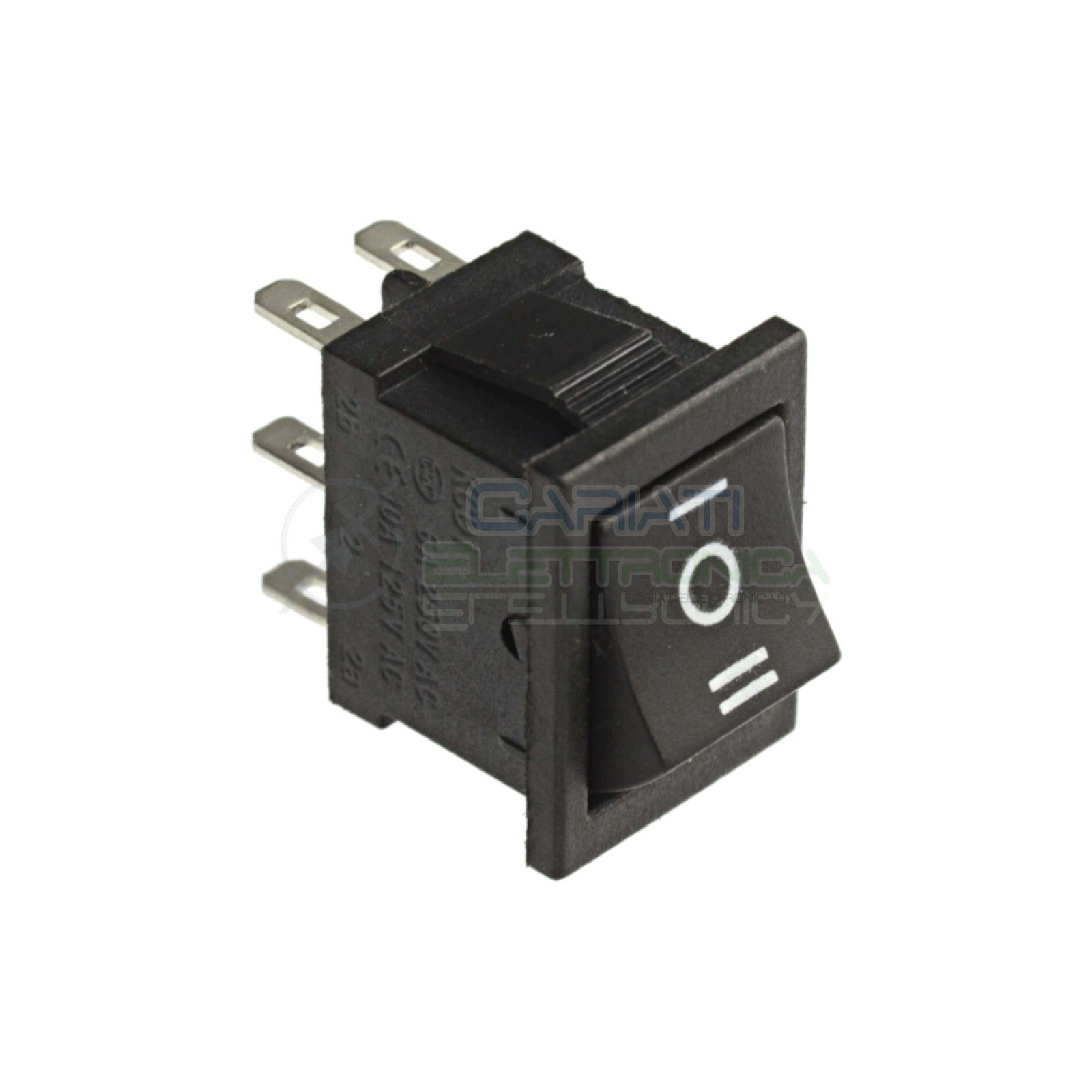 Interruttore Deviatore a Bilanciere 6A 250V ON OFF ON Bipolare DPDT Rocket