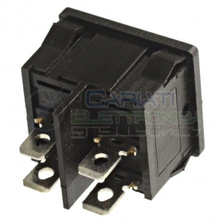 Interruttore a Bilanciere Bipolare ON OFF 6A 250V DPST Rocket